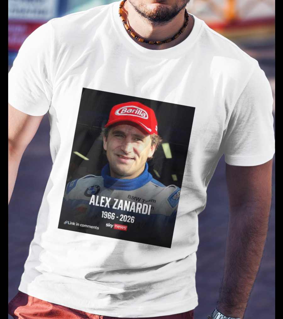 Die Sportwelt Trauert Um Ein Ganz Großes Vorbild Ruhe In Frieden Alex Zanardi 1966 2026 BMW Team Racing Sky News Barilla T-Shirt