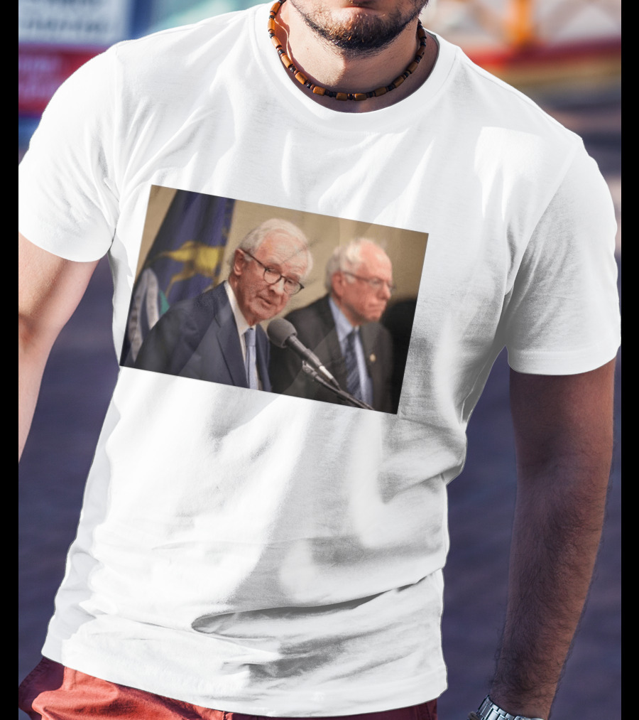 Donald W. Riegle Michigan Political Legacy Speaker Event With Bernie Sanders T-Shirt