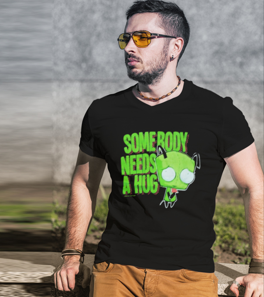 Somebody Needs A Hug Gir Invader Zim T-Shirt