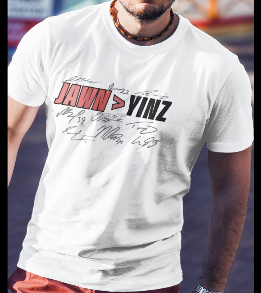 Jawn Greater Than Yinz Philadelphia Hockey T-Shirt
