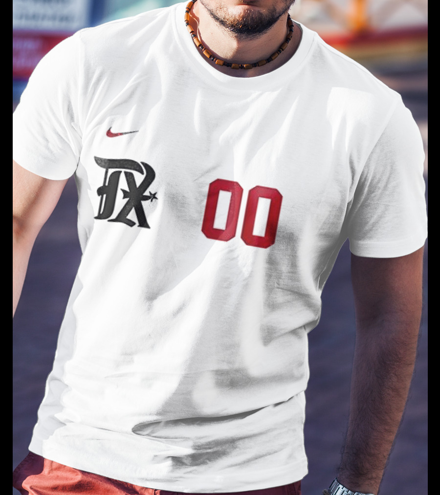 Texas Rangers TX Nike Peagle Power 00 T-Shirt