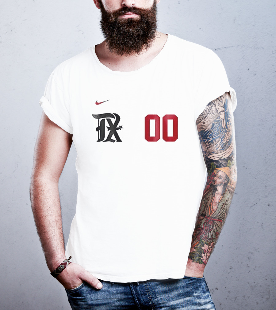 Texas Rangers TX Nike Peagle Power 00 T-Shirt