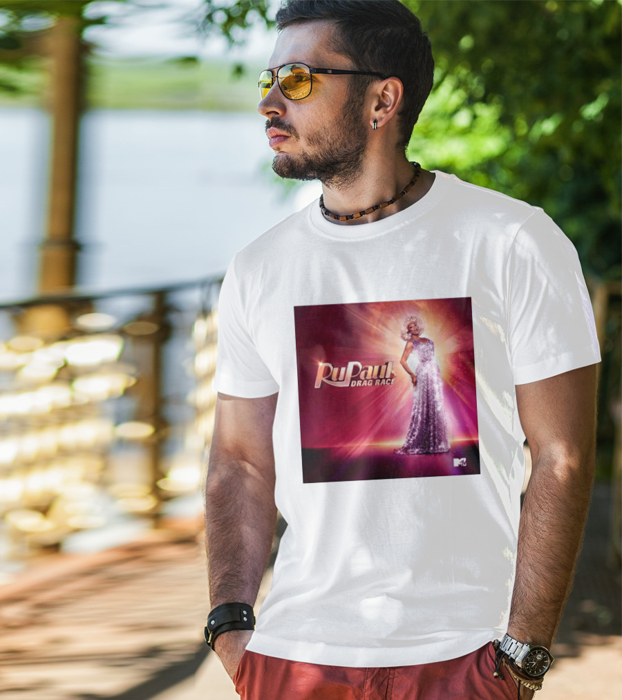 RuPaul's Drag Race Season 18 2026 MTV Bright Lights Glamor And Elegance T-Shirt