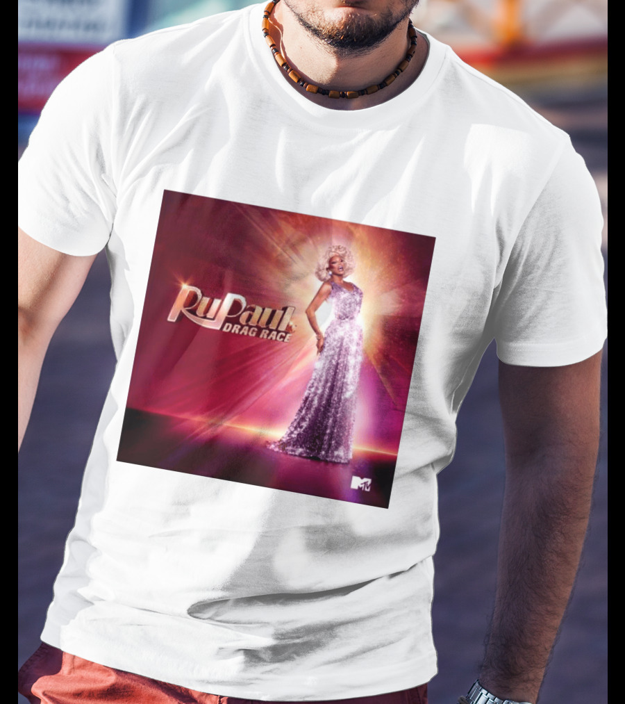 RuPaul's Drag Race Season 18 2026 MTV Bright Lights Glamor And Elegance T-Shirt