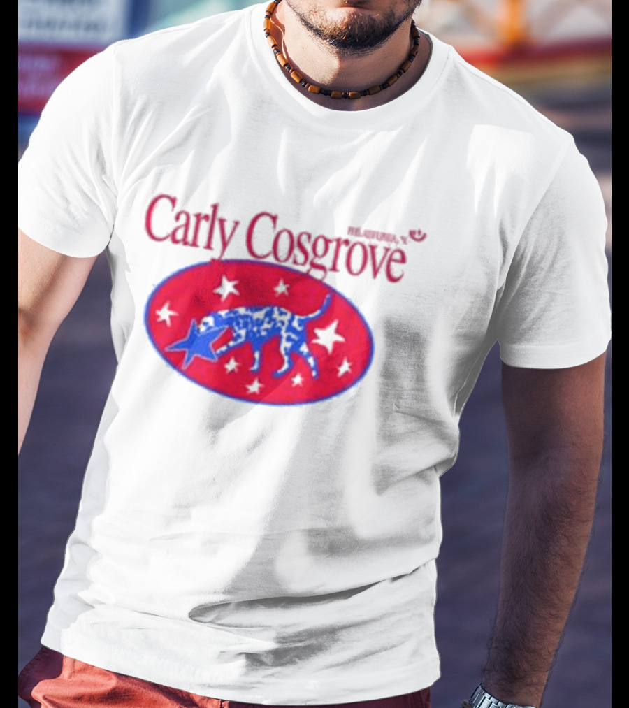 Carly Cosgrove Dog Oval Star T-Shirt