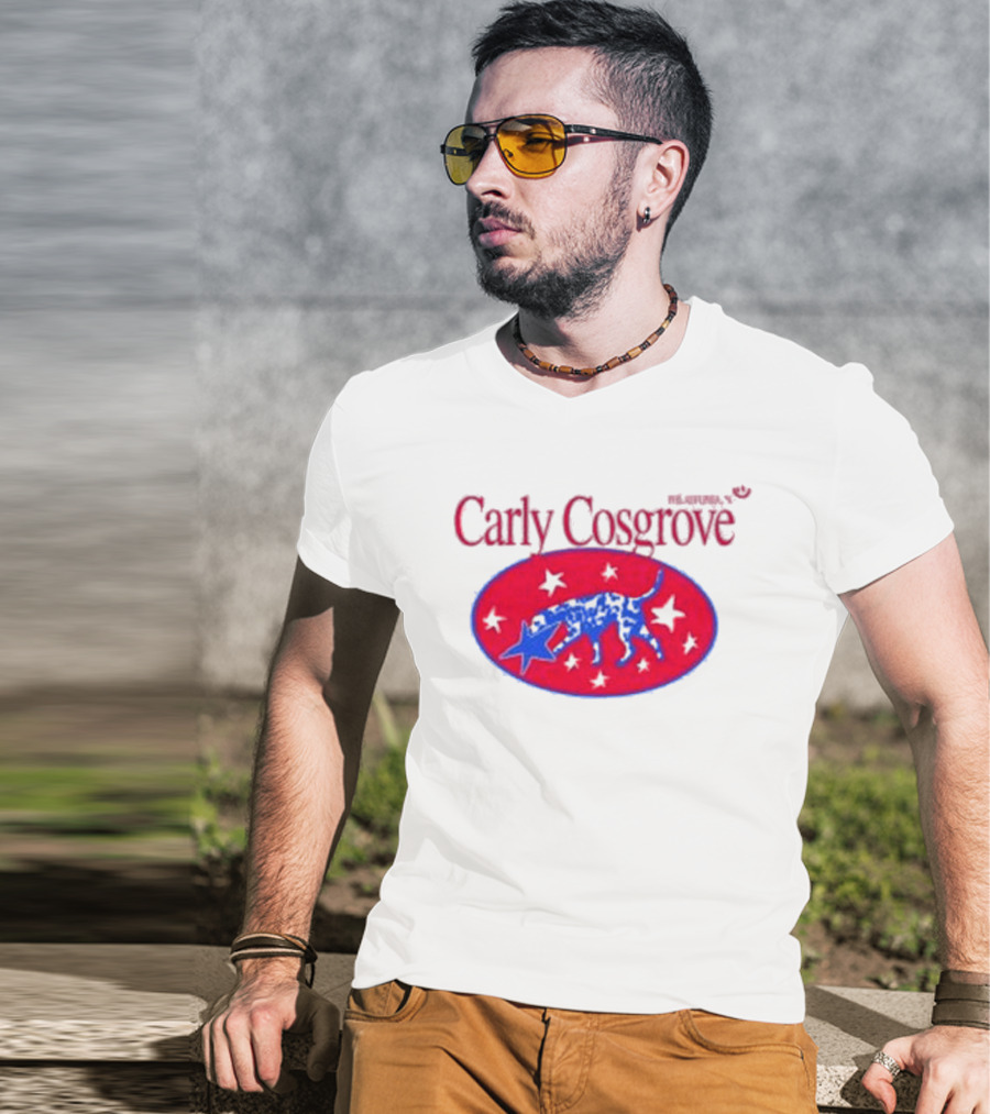 Carly Cosgrove Dog Oval Star T-Shirt