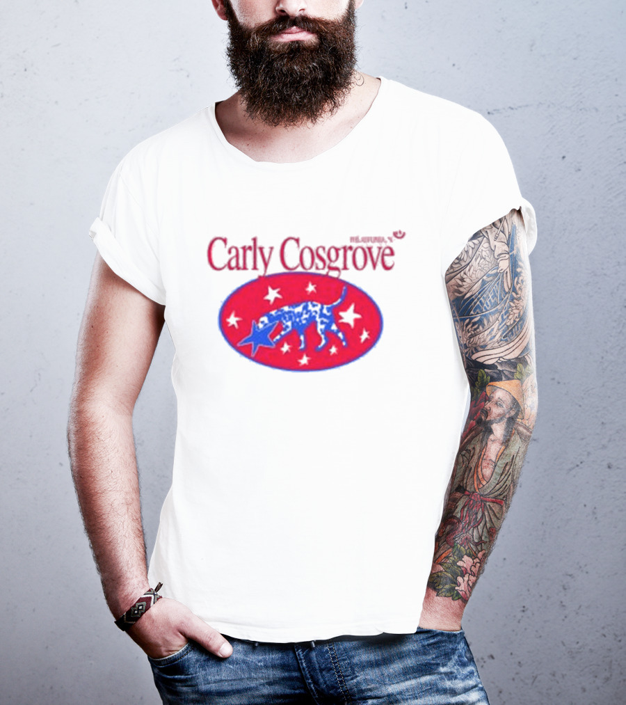 Carly Cosgrove Dog Oval Star T-Shirt