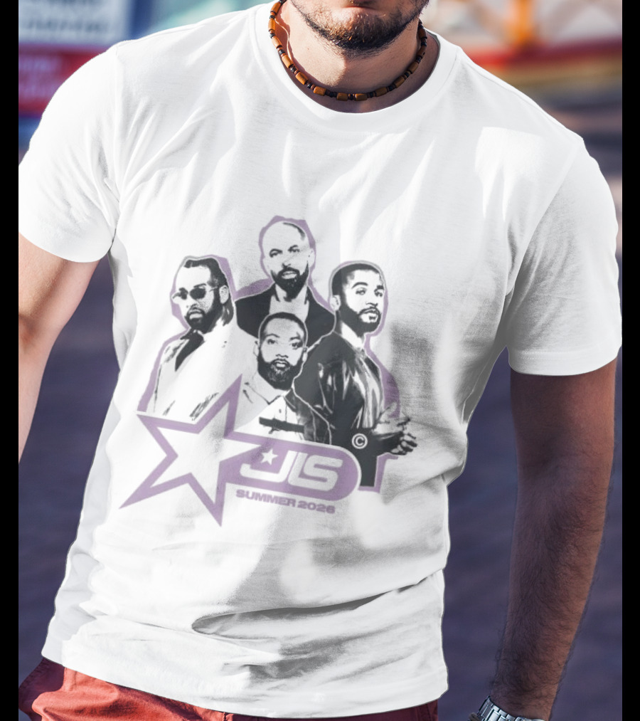 JLS Star Summer 2026 Reunion Tour Group T-Shirt