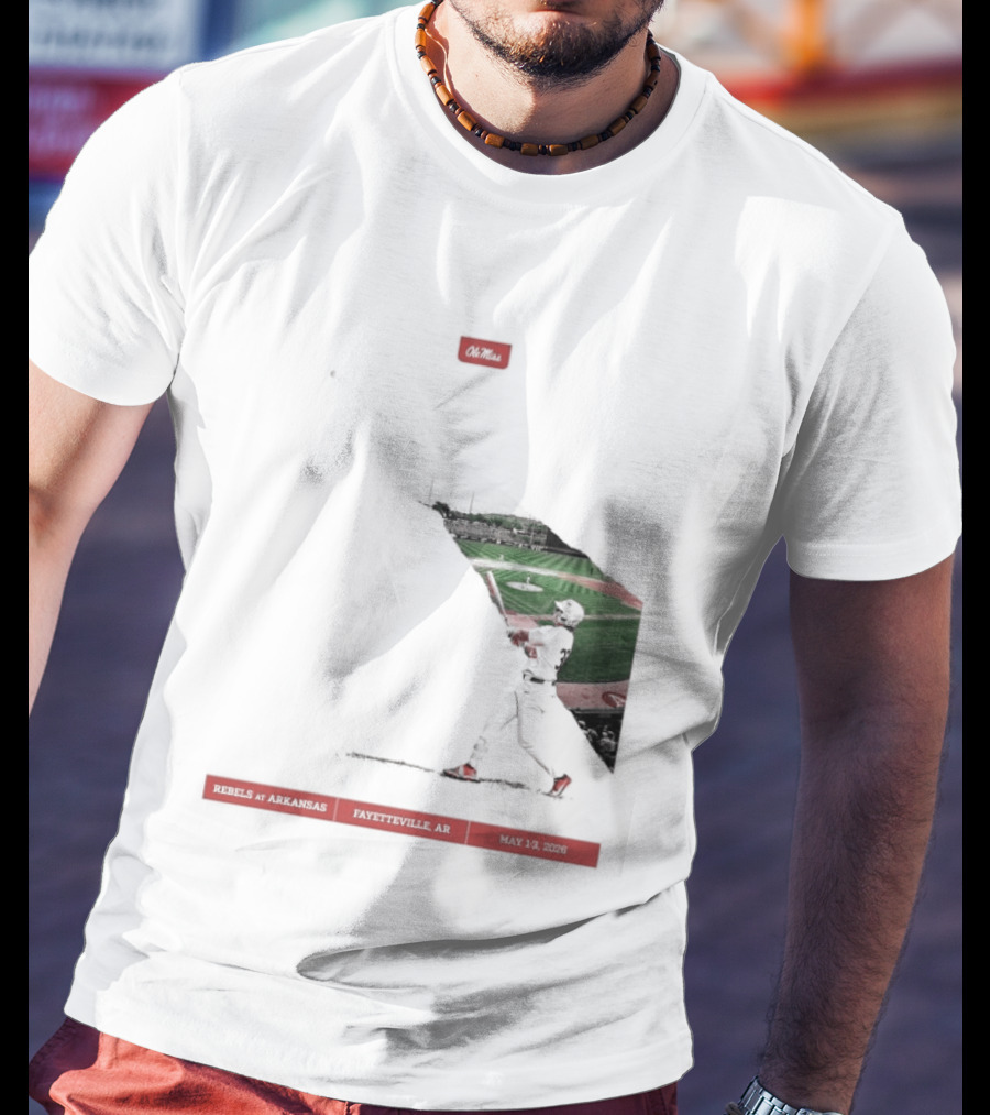 Ole Miss Baseball Swayze Field May 1 3 2026 Fayetteville AR Perfect Timing T-Shirt