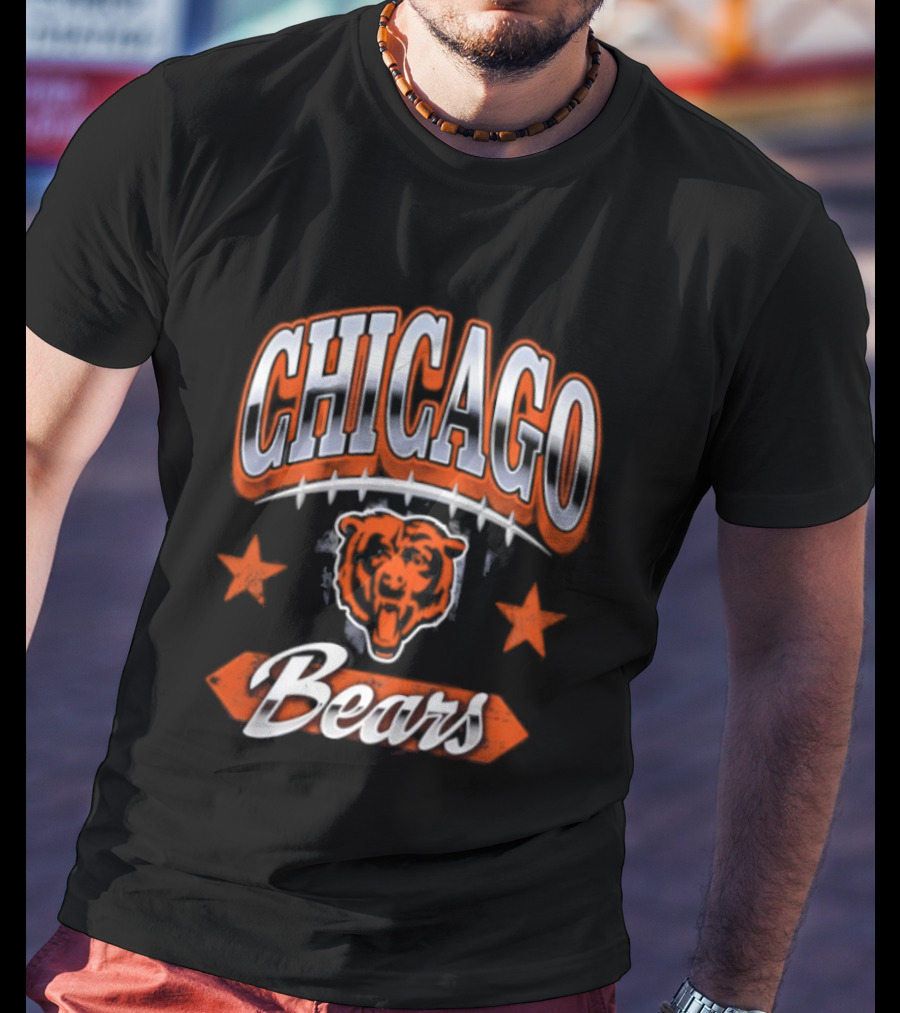 Chicago Bears 2026 Americana Stars Team T-Shirt