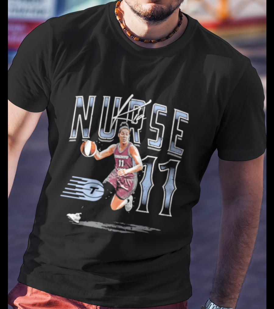 Nurse 11 Kia Toronto Tempo Player Pose T-Shirt