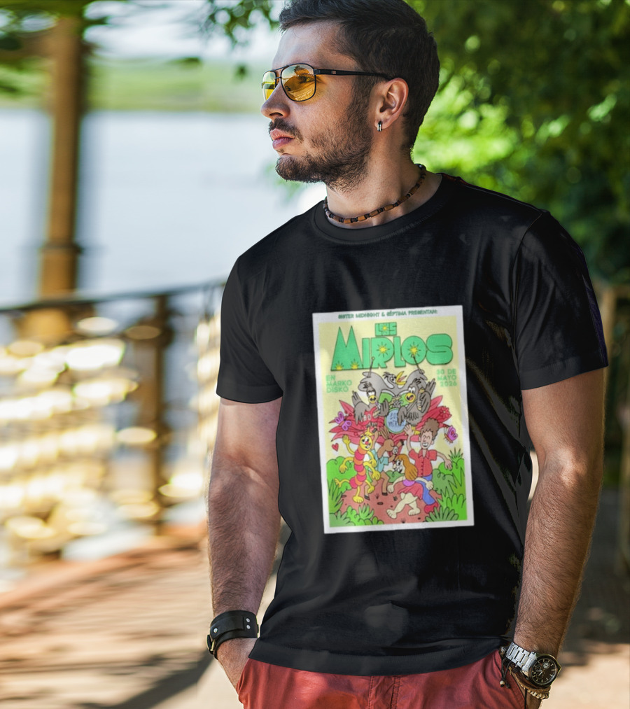 Mister Midnight Y Réptima Presentan Los Mirlos En Marko Disko Tijuana Mayo 30 2026 T-Shirt
