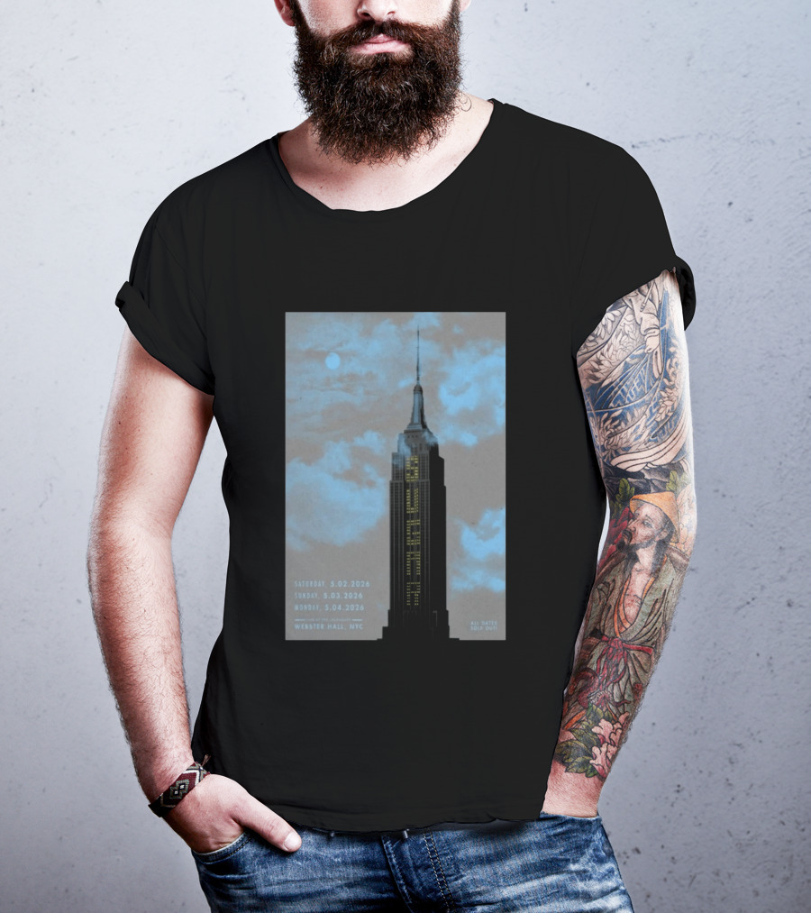 SUGAR Empire State Building Webster Hall NYC May 2 4 2026 T-Shirt