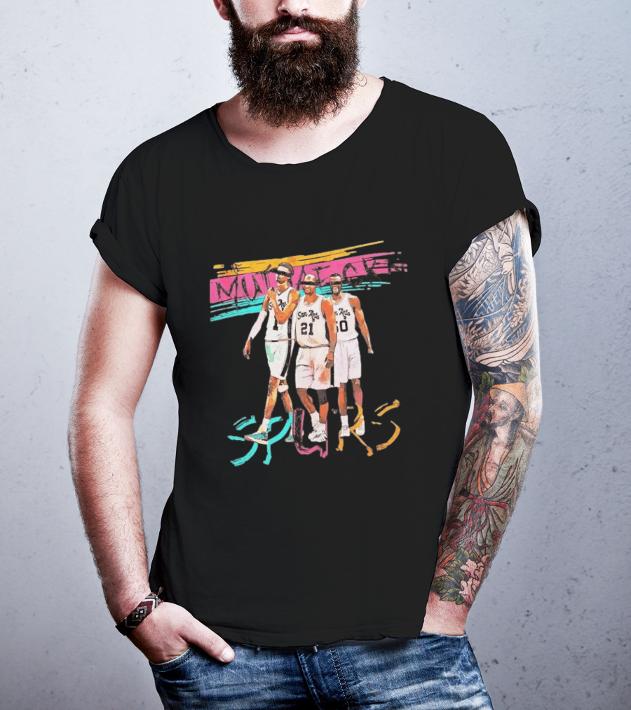 Muthafuckin San Antonio Spurs 2026 Retro Basketball Legends T-Shirt