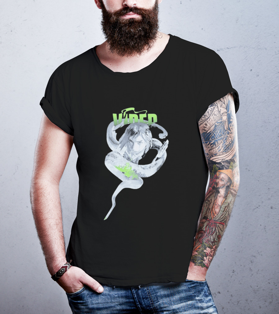 Viper Valorant Why We Fight Back Snake T-Shirt
