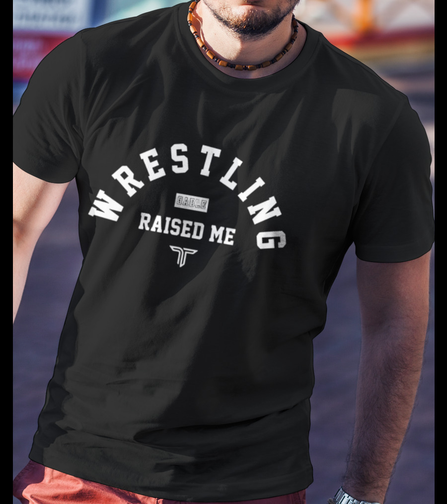 Wrestling Raised Me Gable Steveson Athletic T-Shirt
