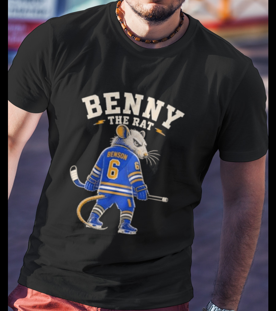 Benny The Rat Benson 6 Sabres T-Shirt
