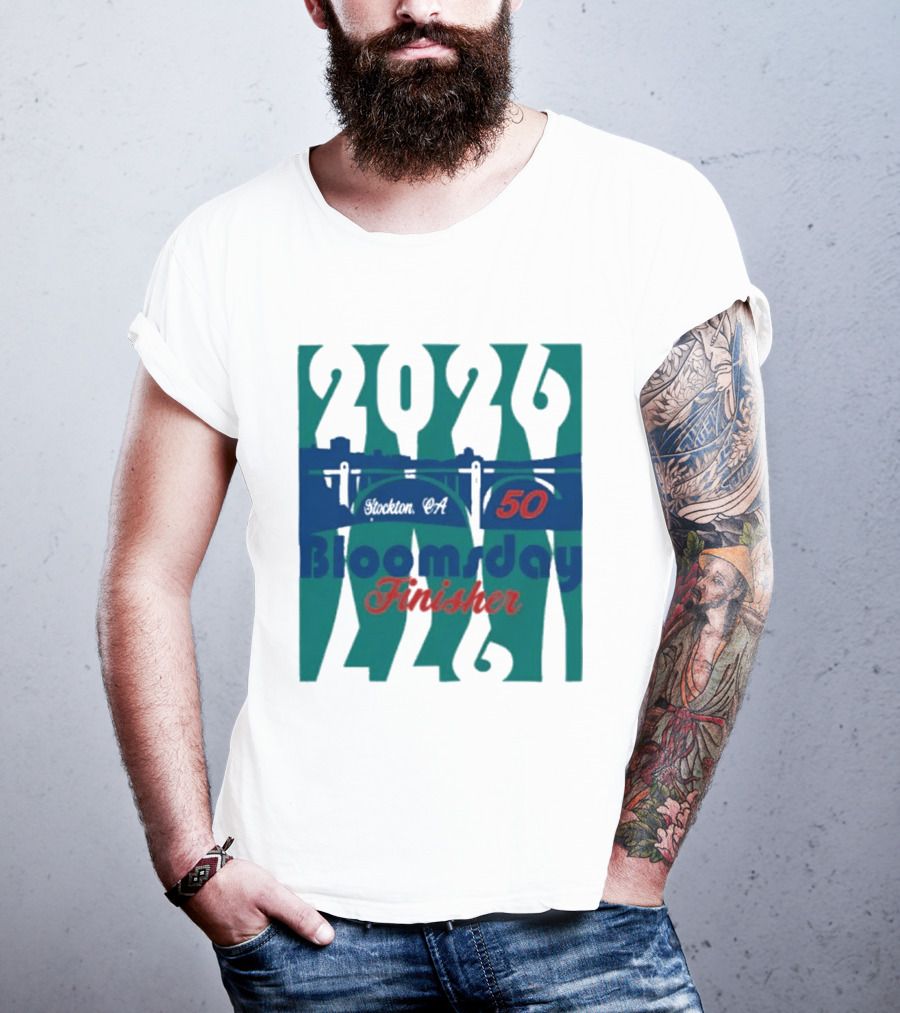 2024 Bloomsday Finisher 50th Annual Race Spokane 12K T-Shirt