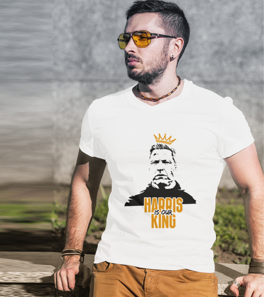 Cambridge United FC Harris Is Our King Crown Portrait 2026 T-Shirt