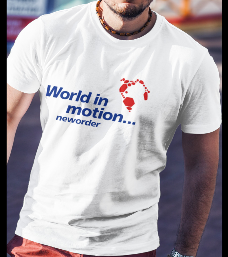 World In Motion New Order England Football T-Shirt