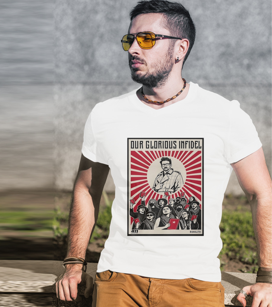 Onolith Collective Our Glorious Infidel 411 Monolith Red Star Revolution T-Shirt