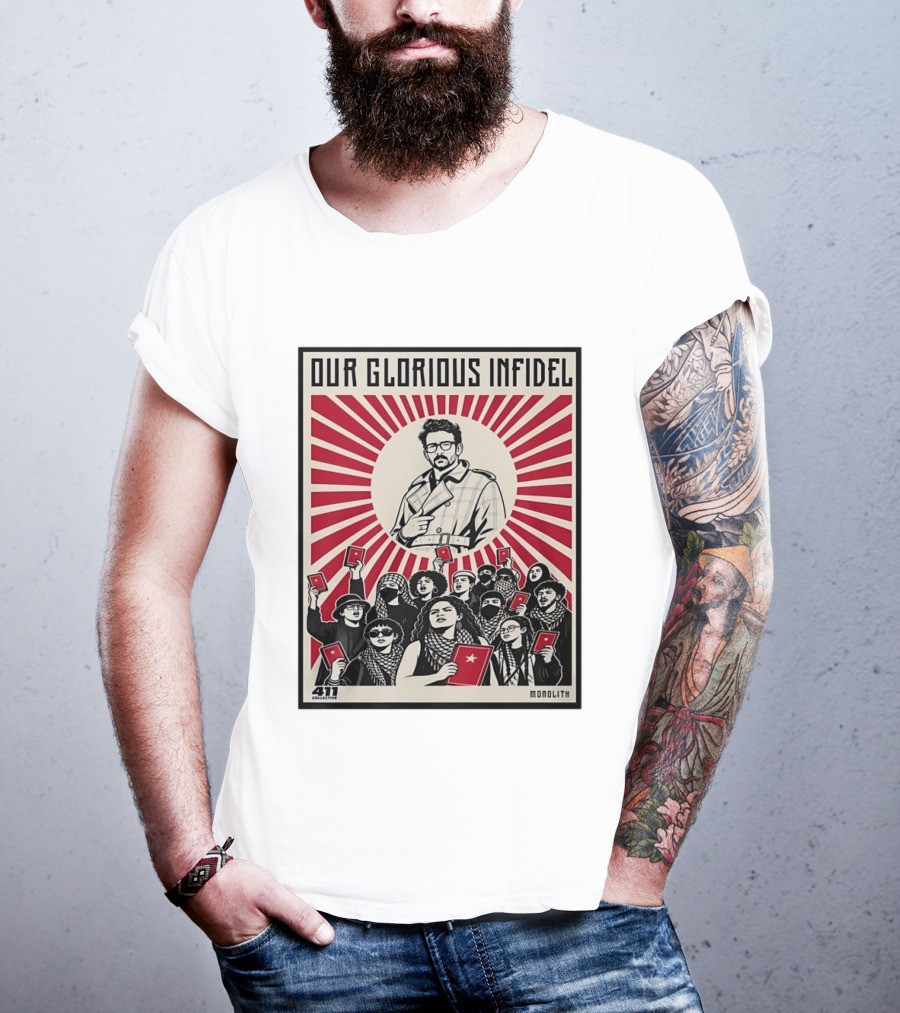 Onolith Collective Our Glorious Infidel 411 Monolith Red Star Revolution T-Shirt
