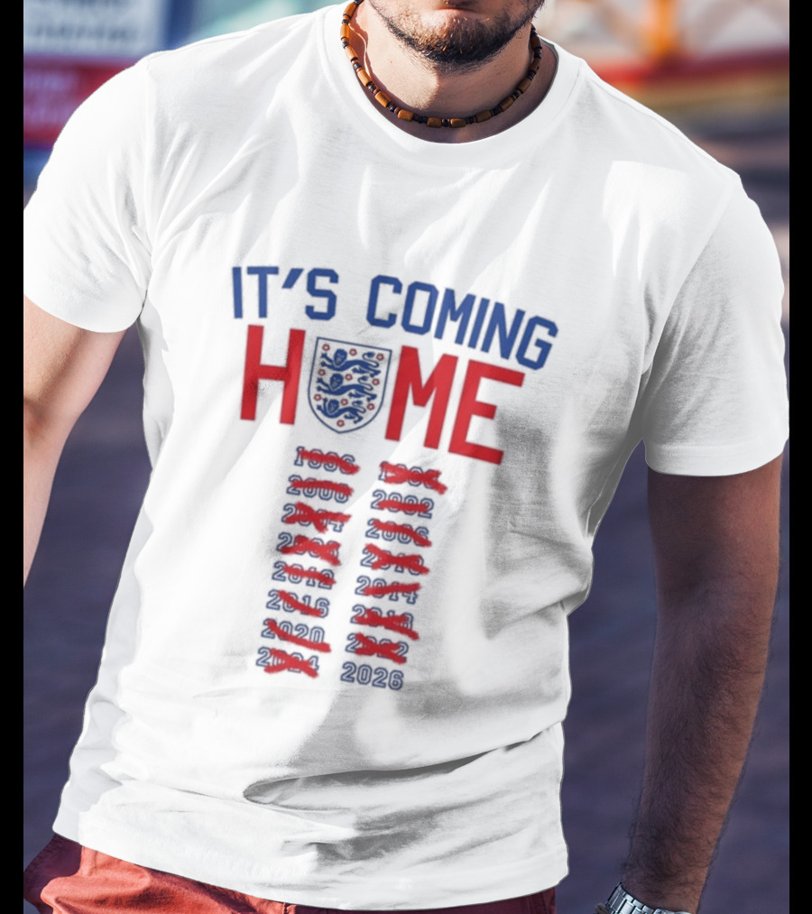 It's Coming Home England Football Anthem 2026 T-Shirt
