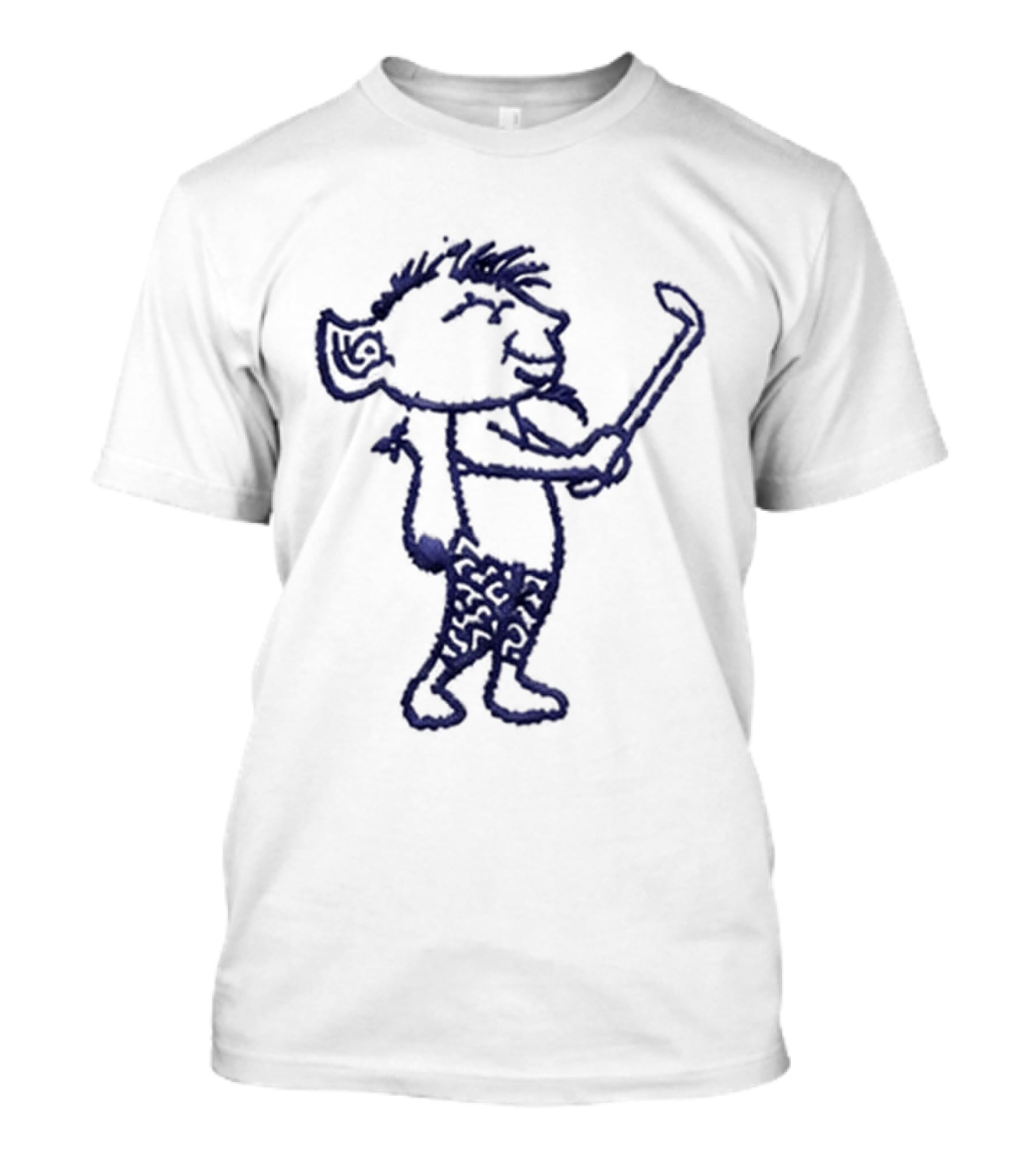 Ryan Jamison DIBS DePaul Golf Hat Character Sketch T-Shirt