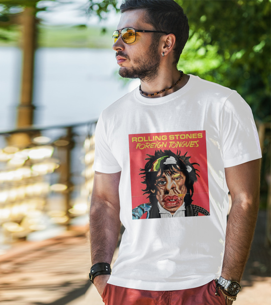 The Rolling Stones Foreign Tongues Album Cover Art 2026 T-Shirt