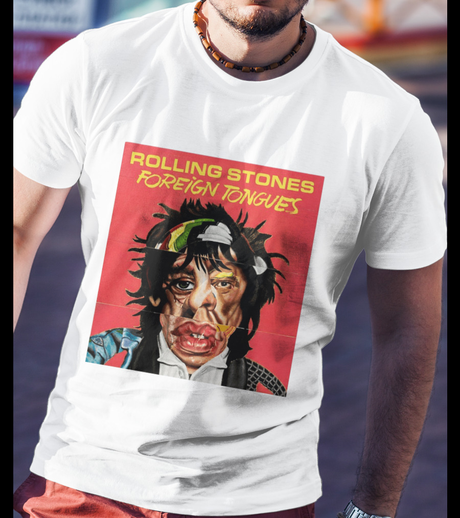 The Rolling Stones Foreign Tongues Album Cover Art 2026 T-Shirt