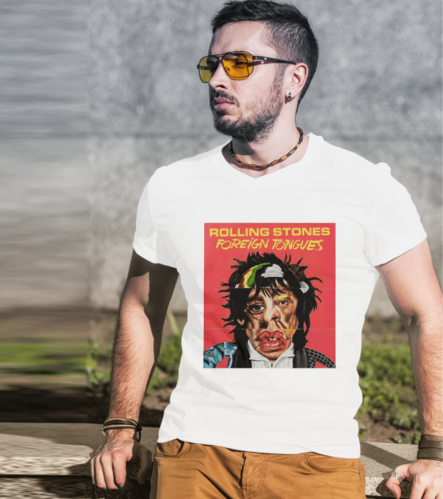 The Rolling Stones Foreign Tongues Album Cover Art 2026 T-Shirt