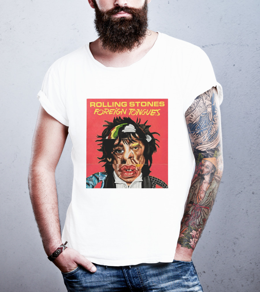 The Rolling Stones Foreign Tongues Album Cover Art 2026 T-Shirt