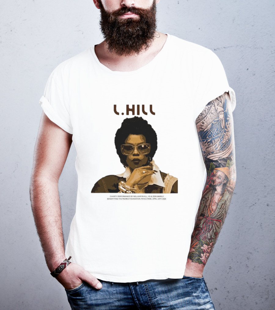 Ms Lauryn Concert Hill MLH Charity Dinner On The Diamond T-Shirt