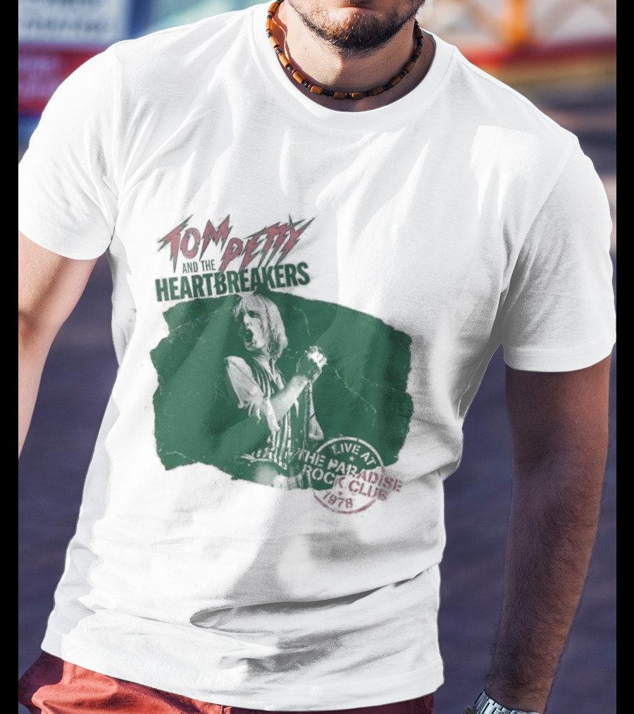Tom Petty Live At The Paradise Rock Club Boston 1978 T-Shirt