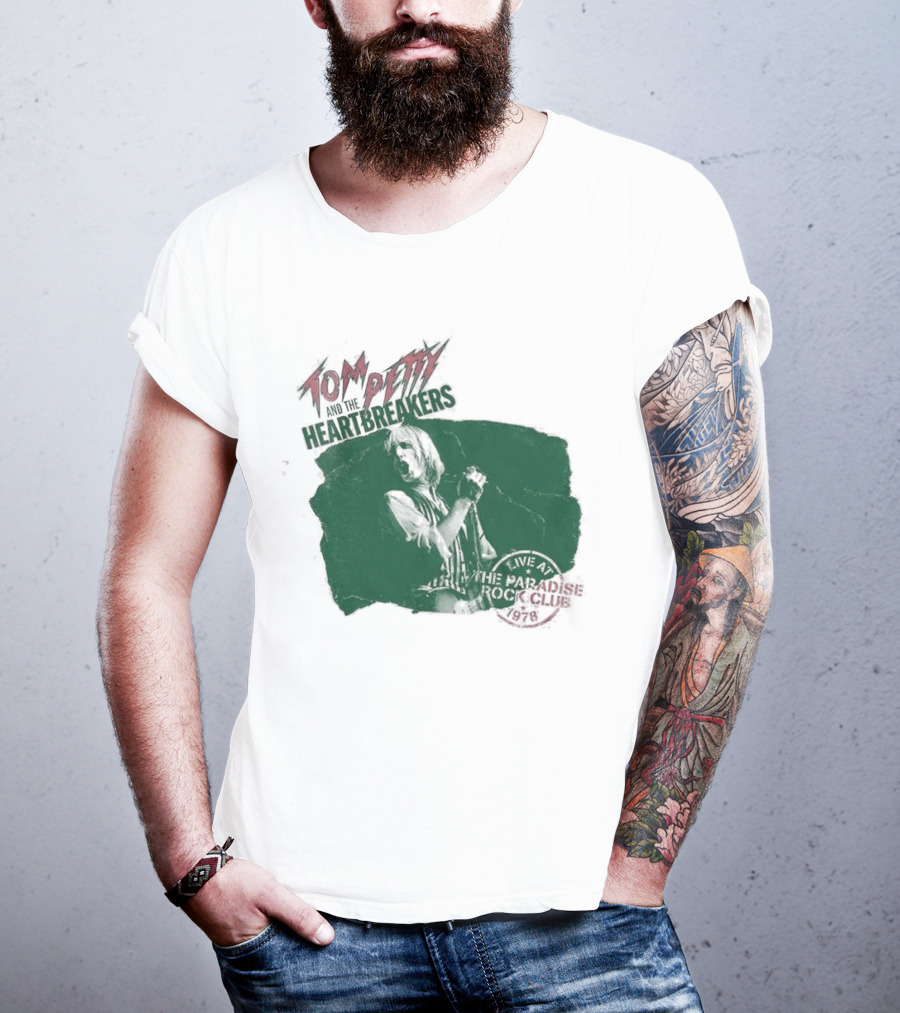 Tom Petty Live At The Paradise Rock Club Boston 1978 T-Shirt