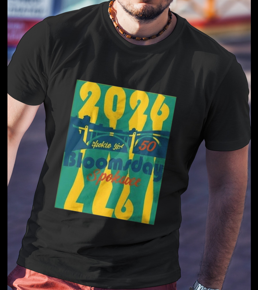 2026 Spokane Bloomsday 50th Race Hometown Pride Celebration T-Shirt