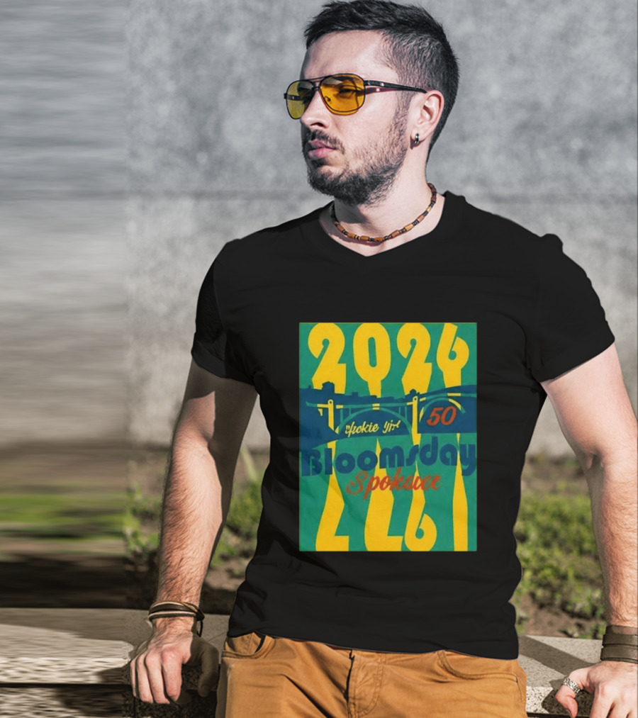 2026 Spokane Bloomsday 50th Race Hometown Pride Celebration T-Shirt