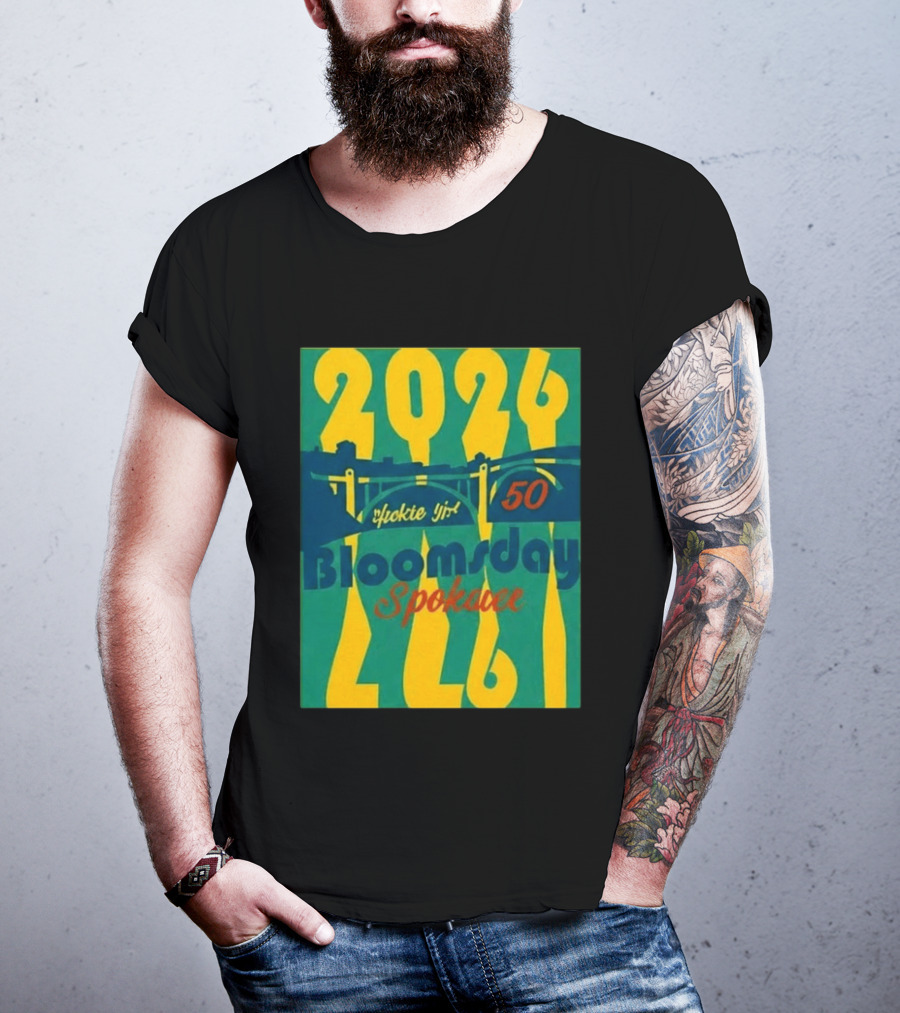 2026 Spokane Bloomsday 50th Race Hometown Pride Celebration T-Shirt