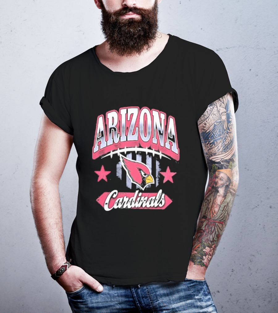 Arizona Cardinals Americana 2026 Red White Blue Stars T-Shirt