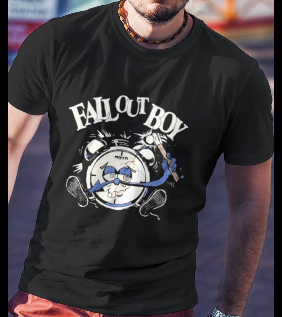 Brooklyn Projects Fall Out Boy Drum Graphic Collaboration T-Shirt