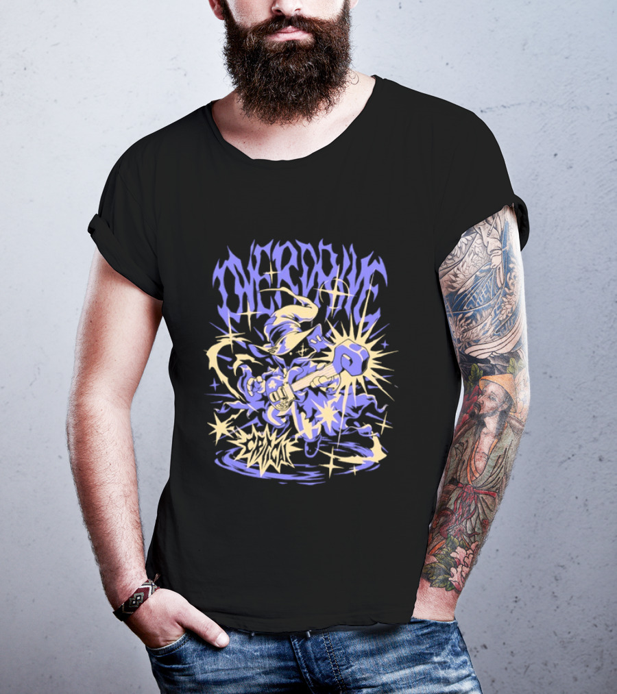 Final Fantasy Overdrive Explosive Cosmic Guitar Power T-Shirt