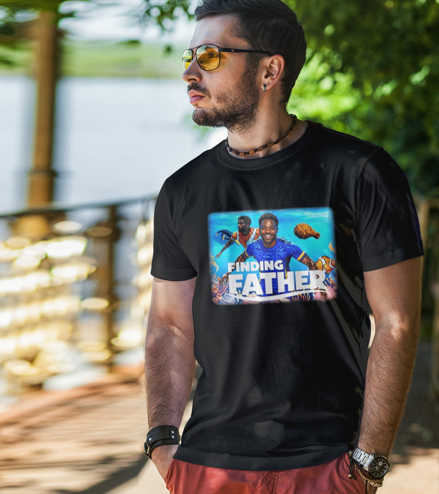 Finding Father Underwater Adventure With Fish And Coral T-Shirt