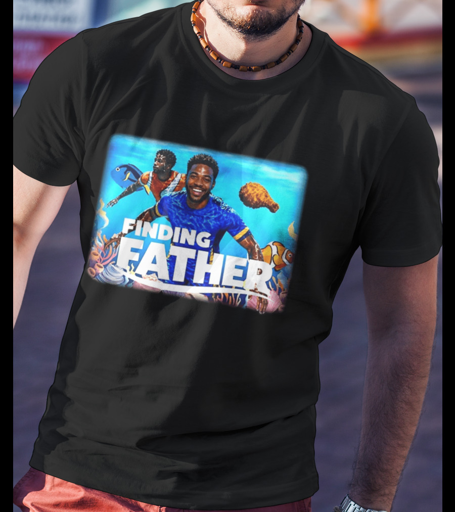 Finding Father Underwater Adventure With Fish And Coral T-Shirt