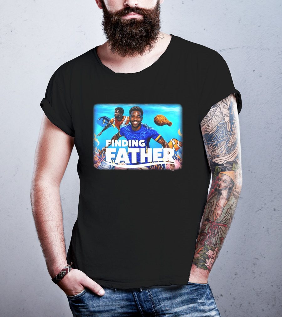 Finding Father Underwater Adventure With Fish And Coral T-Shirt