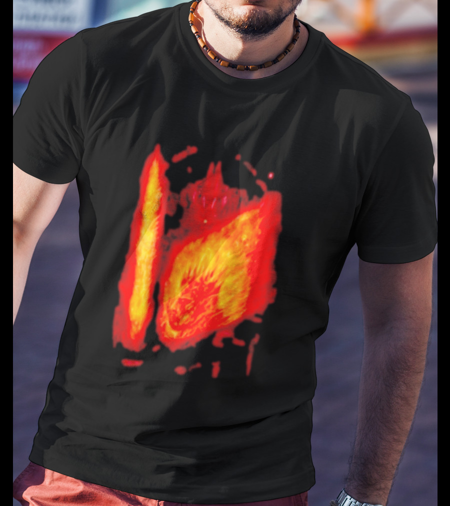 Flame Knight Fire Armor Blaze T-Shirt
