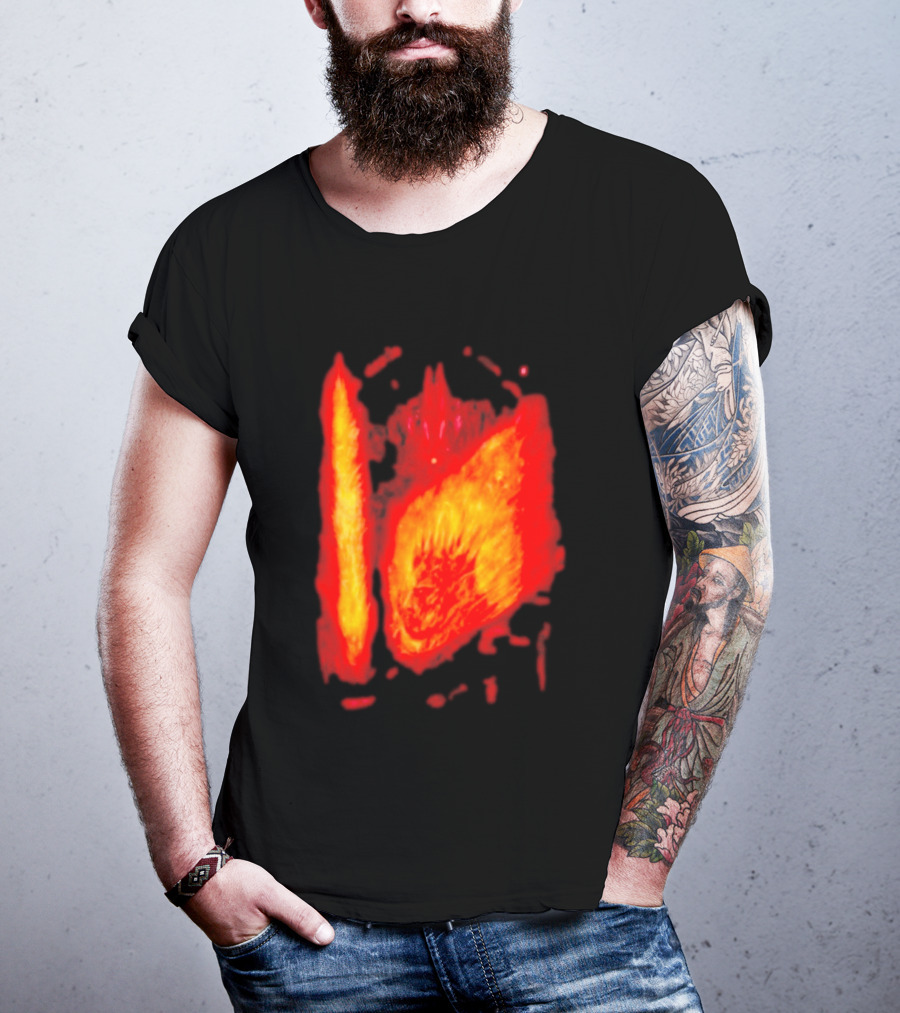 Flame Knight Fire Armor Blaze T-Shirt
