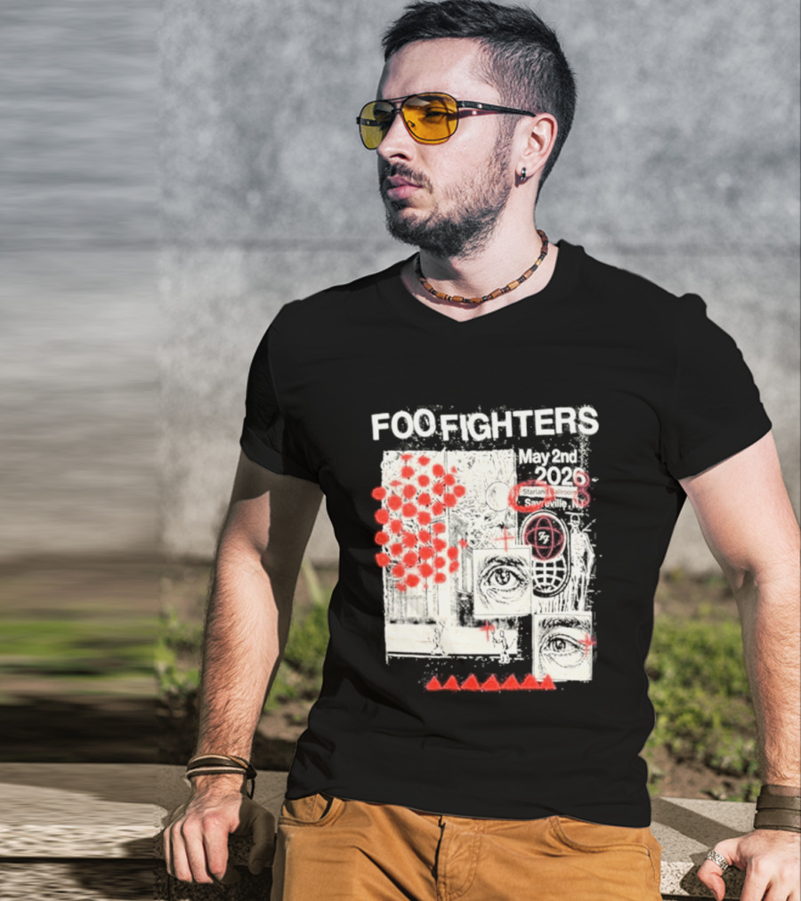 Foo Fighters Sayreville New Jersey 2026 Starland Ballroom May 2nd Your Favorite Toy T-Shirt