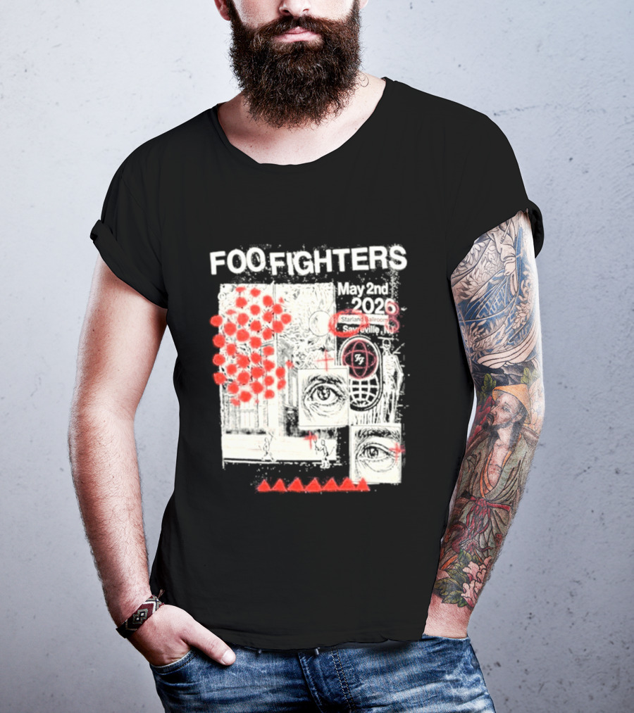 Foo Fighters Sayreville New Jersey 2026 Starland Ballroom May 2nd Your Favorite Toy T-Shirt