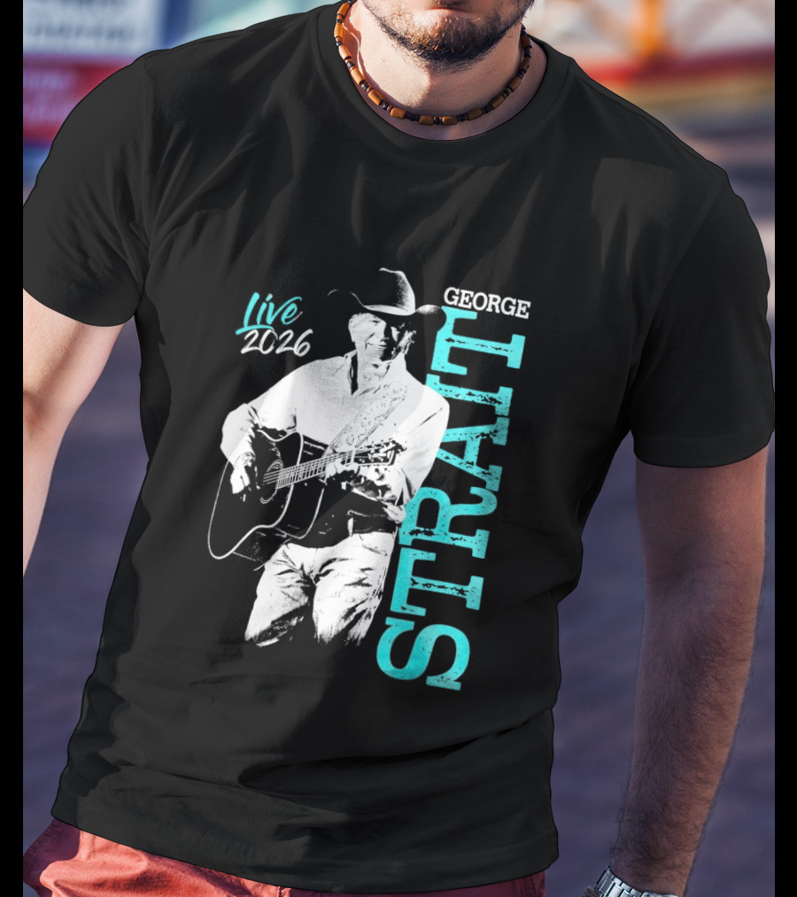 George Strait Live 2026 Death Valley Edition Black T-Shirt