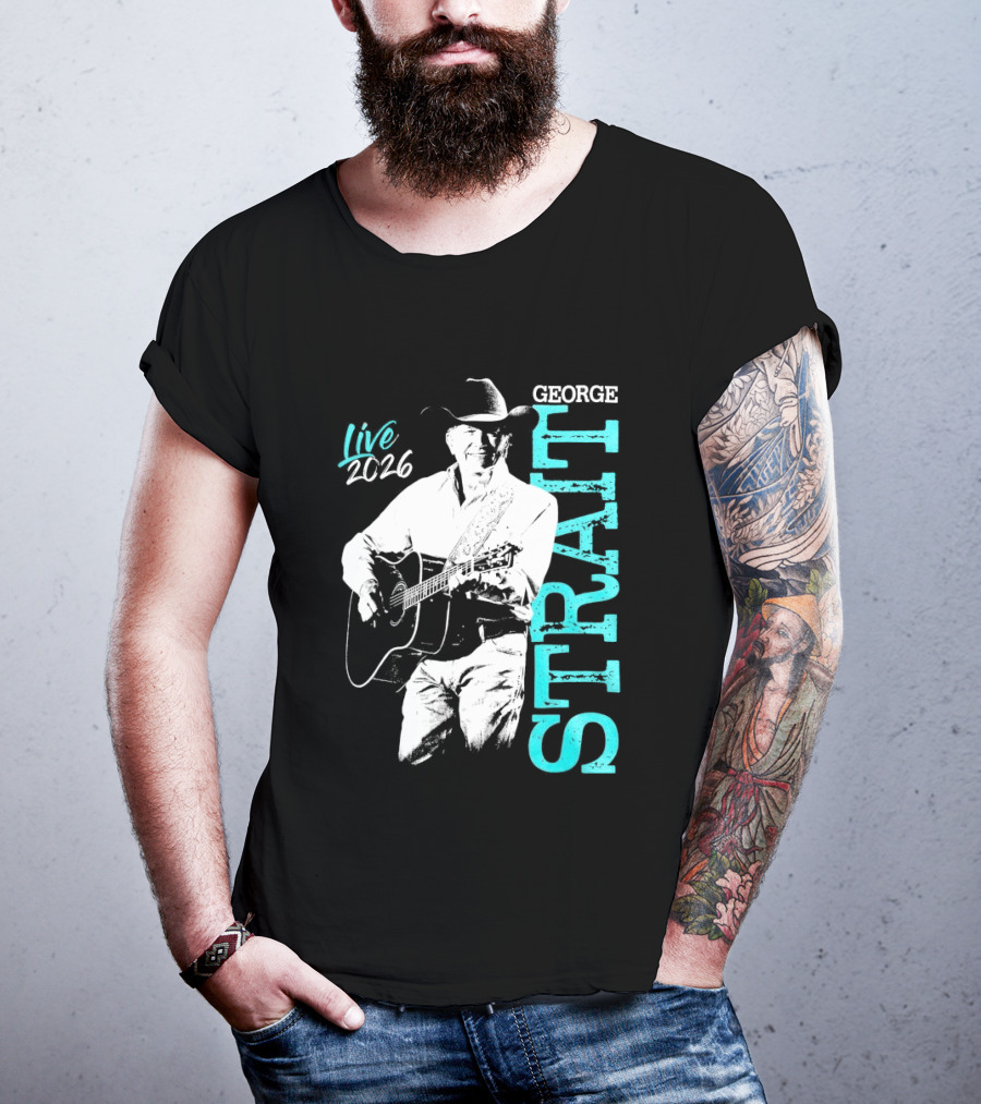 George Strait Live 2026 Death Valley Edition Black T-Shirt